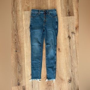 Madewell 10” High Rise Skinny Jeans Size 27